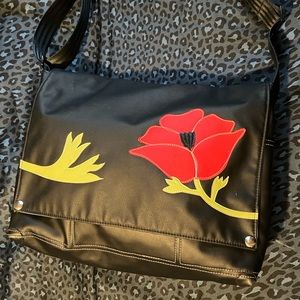 Queen Bee Portland Trucker Crossbody Bag